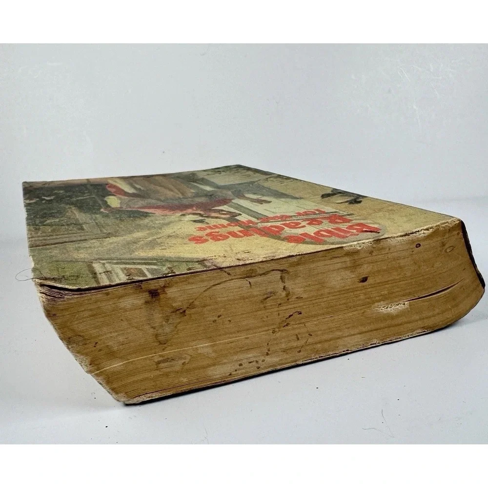 VTG 1958 Bible Readings For The Home Softcover Vital Scripture‎ Study Christian